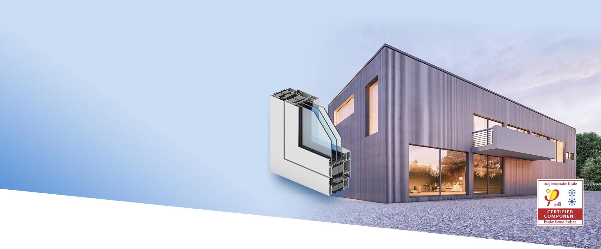 Naujos prekės GENESIS 90 Moderni aliuminio sistema, skirta projektuoti langus su pagerinta termoizoliacija. Sistema atitinka Pasyvaus namo instituto (Passivhaus Institut) sertifikato reikalavimus konstrukcijoms, kurių termoizoliacija Uw < 0,8 W/m2·K. 