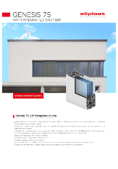 Genesis 75 Su integruota langine