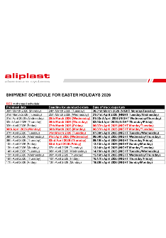 Prekių pristatymo grafiko pakeitimai – 2026 m. Velykos