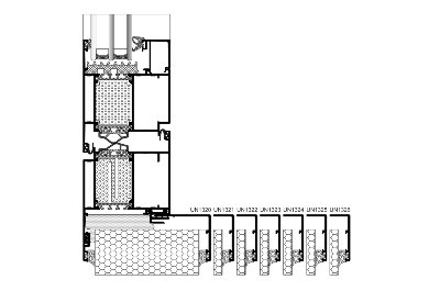 Genesis 75 durys daugiasluoksnėje plokštėje