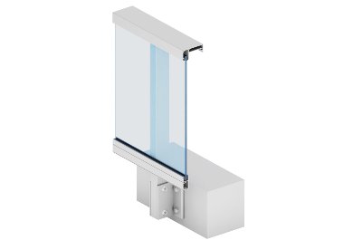 RAILING Baliustradų sistema su stiklo užpildo plokštė